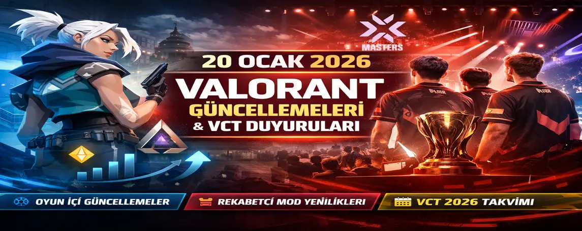 2026 VALORANT Güncellemeleri: Oyun İçi Değişiklikler ve VCT Ekosisteminde Son Durum