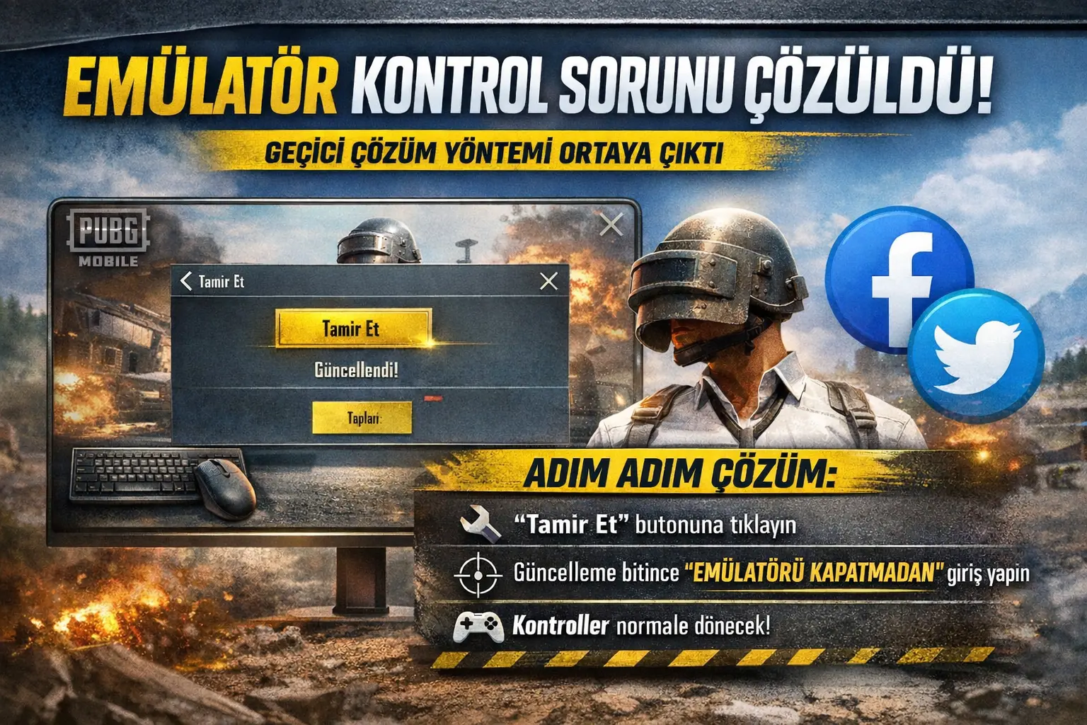 PUBG Mobile Emülatör Kontrol Sorunu Çözüldü: İşte Adım Adım Geçici Çözüm
