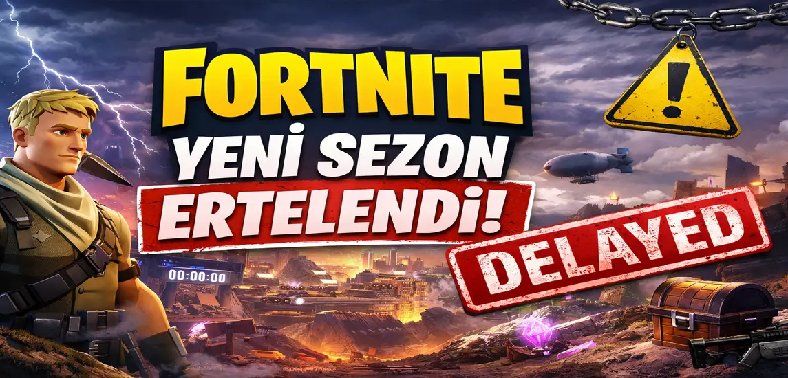 Fortnite’ta Yeni Sezon Ertelendi: Epic Games’ten Resmî Açıklama Geldi