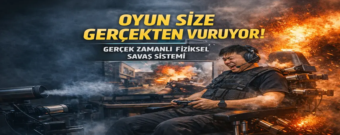 Oyun Artık Karşılık Veriyor: Çinli Mühendisten Gerçek Zamanlı Fiziksel Savaş Sistemi