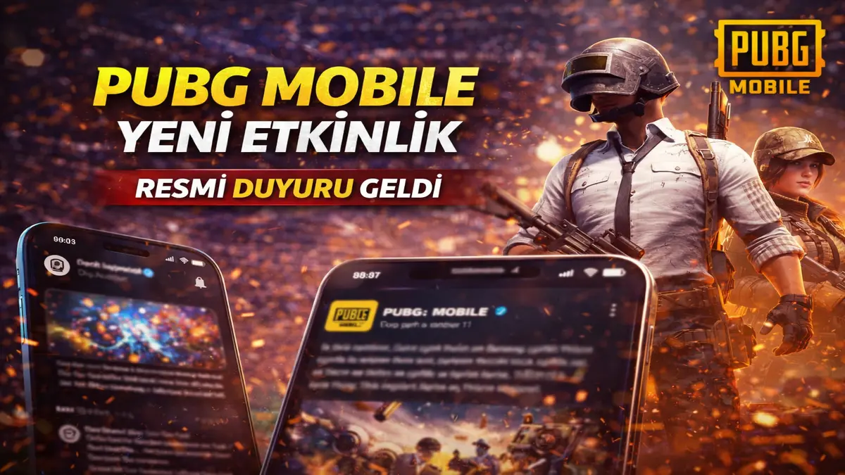 PUBG Mobile Resmi Hesaplardan Yeni Etkinlik Duyurdu
