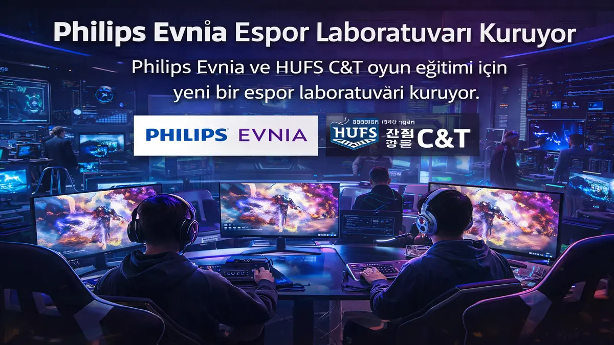 Philips Evnia, Espor Eğitimi İçin Laboratuvar Kuruyor