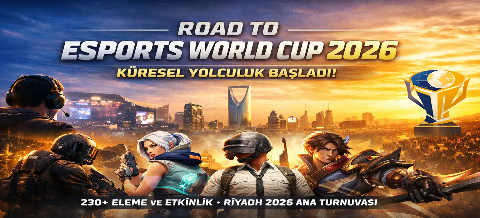 Road to Esports World Cup 2026 Resmi Olarak Başladı: Küresel Yol Haritası Açıklandı  Esports World Cup