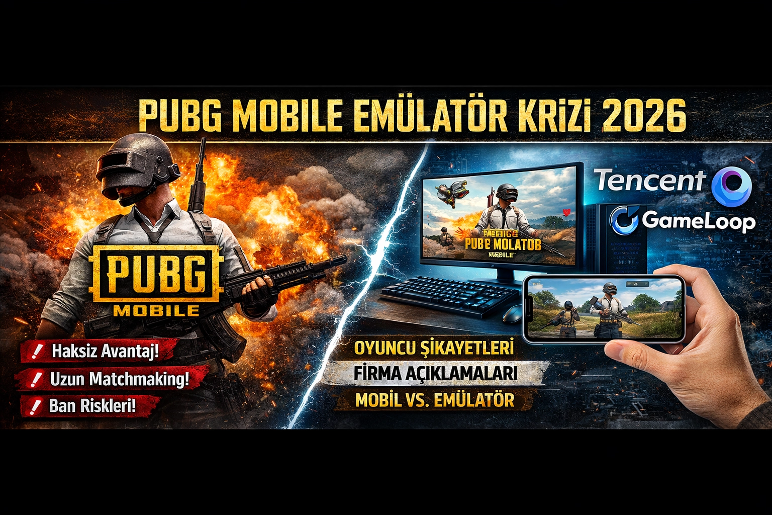 PUBG Mobile Emülatör Krizi 2026: Oyuncular Ne Diyor, Firmalar Ne Yapıyor? Tüm Detaylar