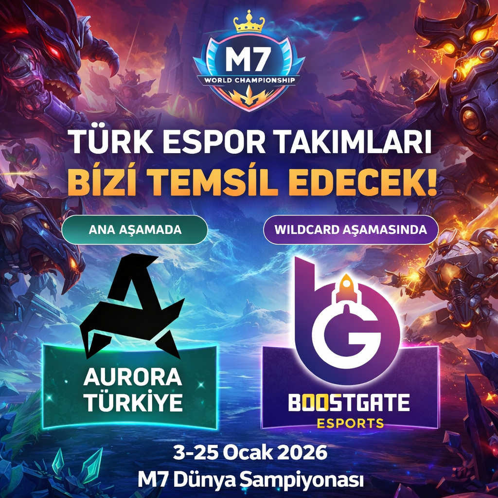 Mobile Legends M7 D&uuml;nya Şampiyonası 3&ndash;25 Ocak 2026&rsquo;da Başlıyor